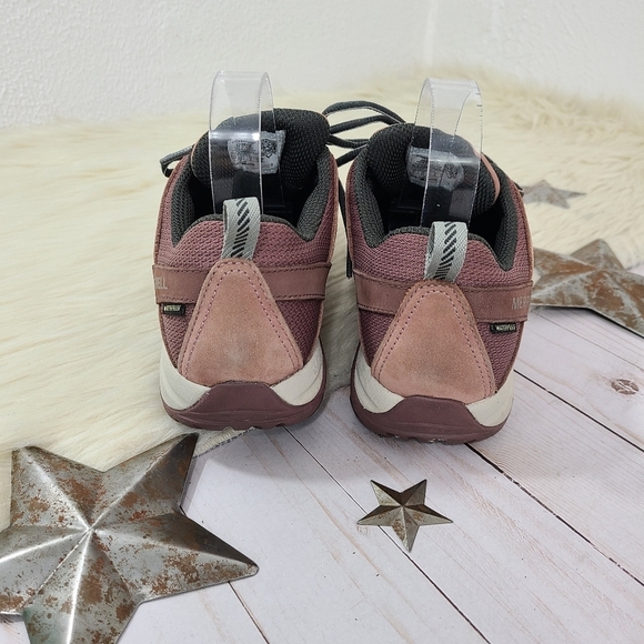 Merrell Women's Siren Sport 3 hiking shoes Waterproof Marron dark pink size 8 - Picture 3 of 7